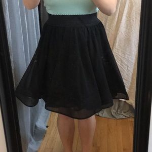 Black skirt
